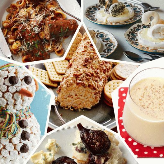 Foto recepty na novoroční party Foto recepty na novoroční party