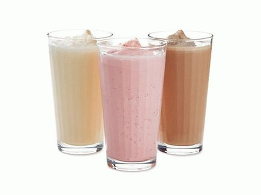 Foto - zmrzlinový koktejl