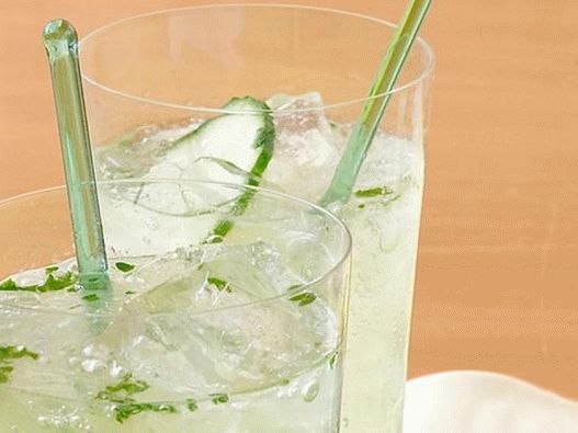 Foto - Okurkový vápno s ginem