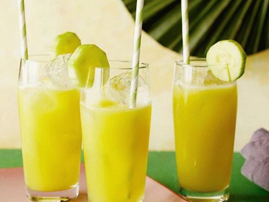 Photo - Okurkový ananasový chladič s tequilou