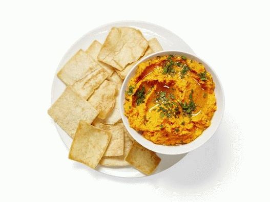 Pečená mrkev Hummus