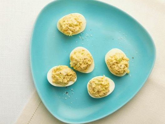 Ďábelova vejce s krabím masem