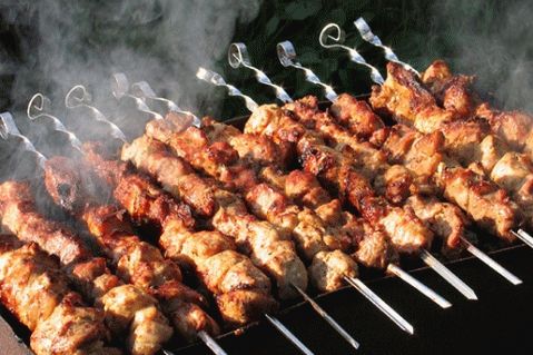 Shish kebab recepty na domácí vaření