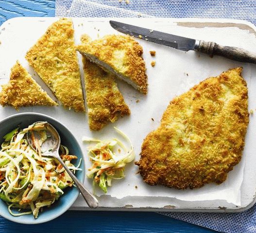 Photo Pork Schnitzel