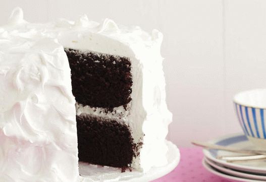 Photo Chocolate Marshmallow Cake