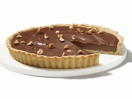 Foto čokoláda-ořechový dort