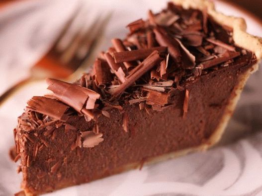 Photo Chocolate Pumpkin Pie