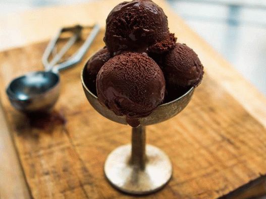 Fotka z Dark Chocolate Sorbet