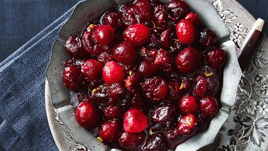 Foto brusinková salsa omáčka