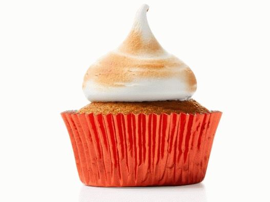 Fotka z dýňových koláčků se smaženou marshmallow glazurou