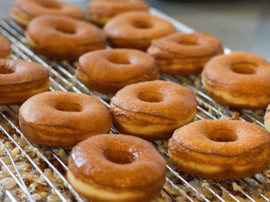 Fotografie z dýňových koblih bez kvasnicové námrazy