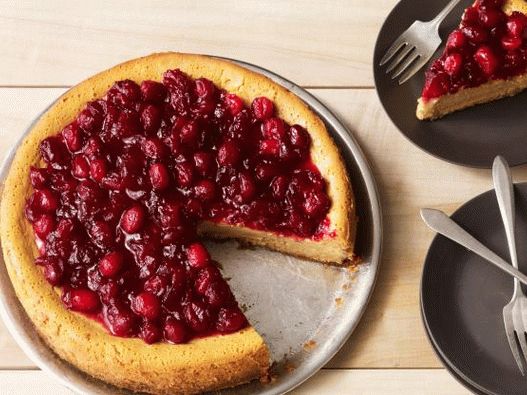 Photo Pumpkin Cranberry Cheesecake