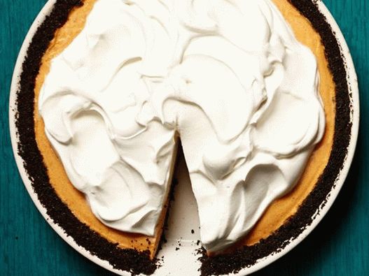 Fotografie z dýňového koláče bez pečení