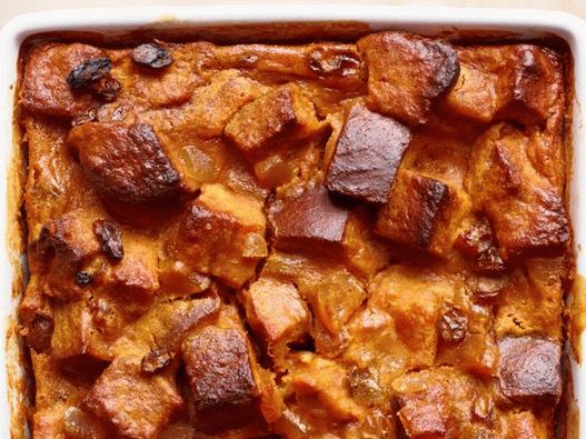 Fotka z dýňového zázvorového pudinku