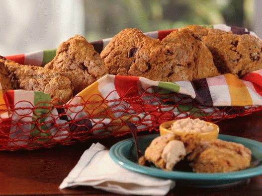 Fotografie z dýňových brusinek se šlehačkou javorového krému