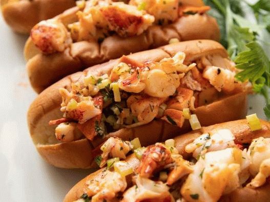 Photo Teplé humry sendviče