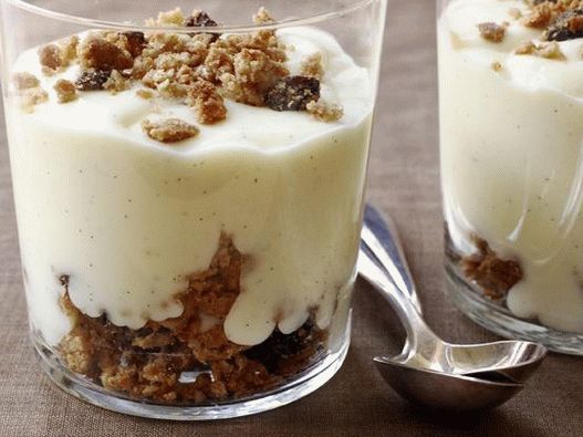 Foto vanilkový pudink