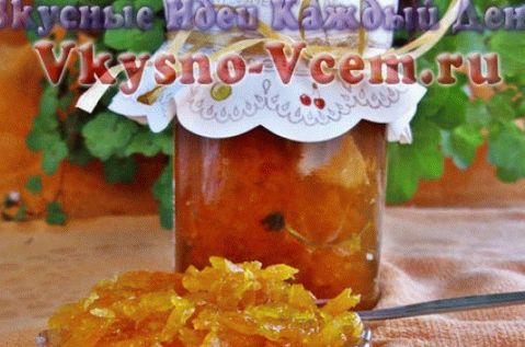 Zdravý dýňový džem s jablky