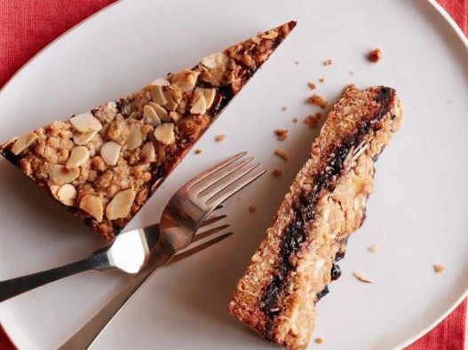 Photo Cherry rozpadat se ovesné vločky pro dva