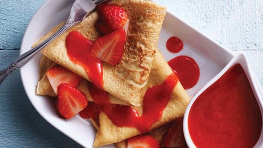 Foto Berry omáčka na palačinky