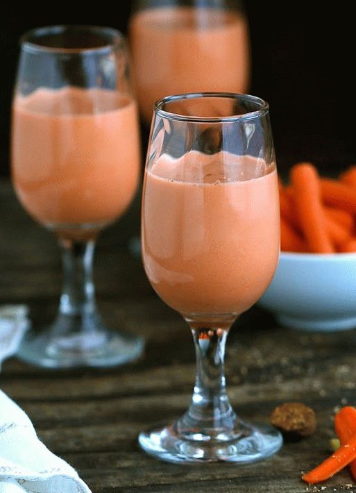 Foto jamajský mrkvový džus